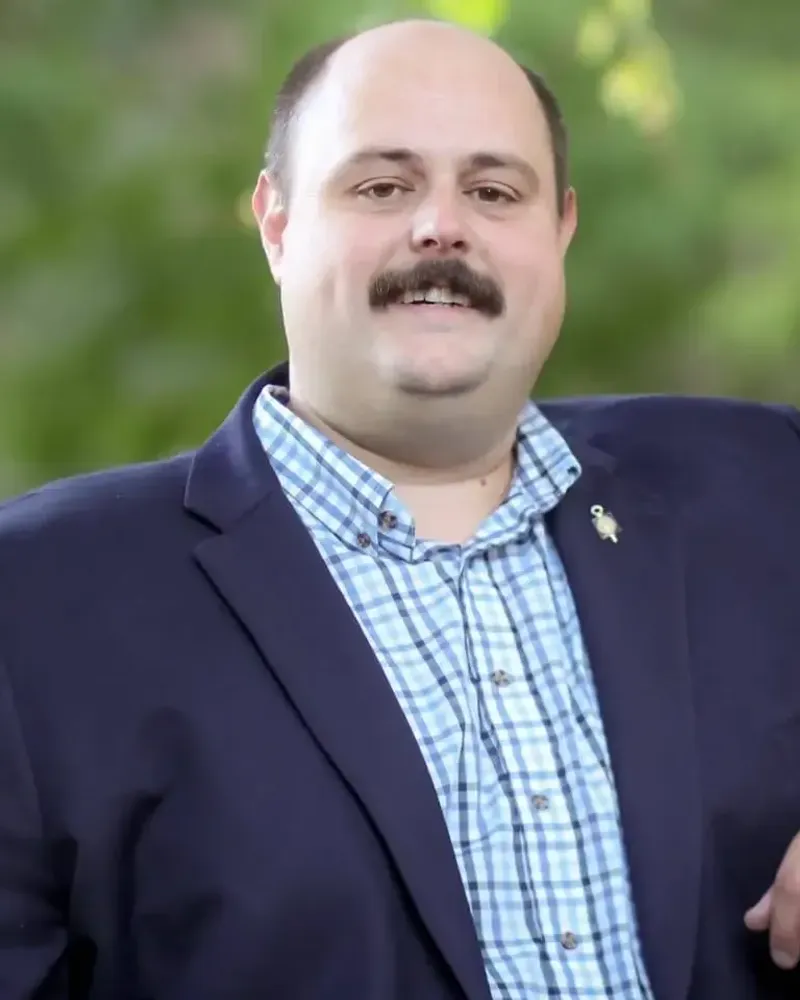 Portrait of Justin Sharpless